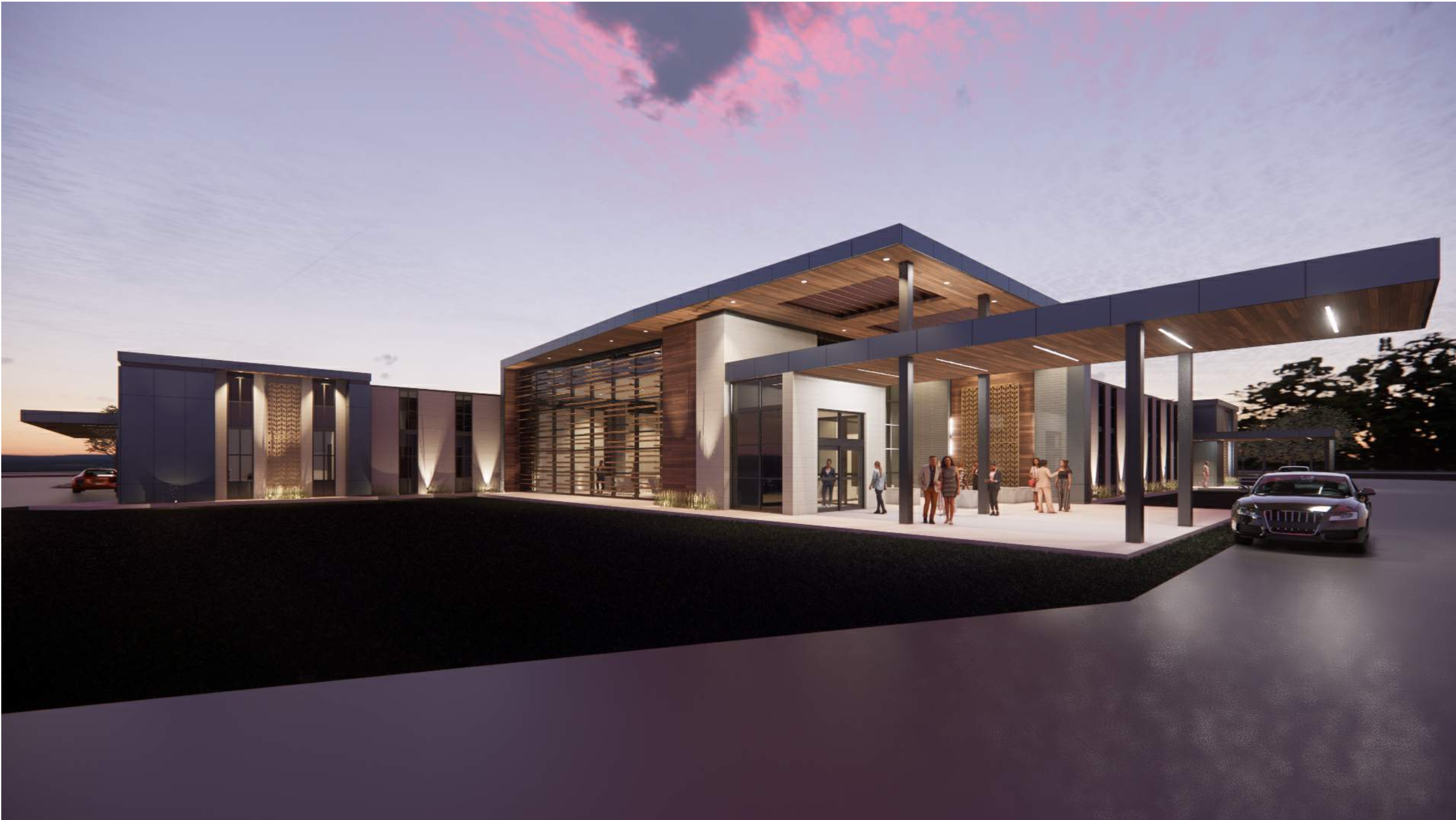 Exterior rendering